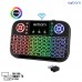 Mini Teclado sem Fio com LED BK-BTI8S Exbom